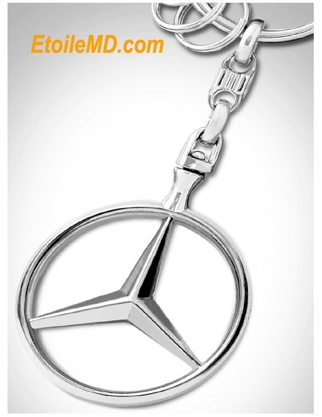 Porte clefs étoile Mercedes