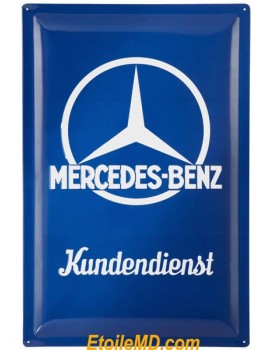 Plaque Mercedes Kundendienst