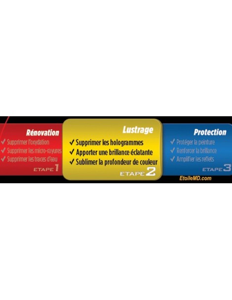 Pack de 2 Tampons de Lustrage pour Systeme double action DApowerSystem Tool